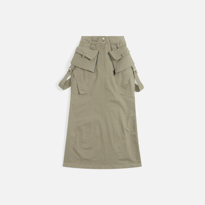 Hyein Seo Cargo Skirt - Khaki