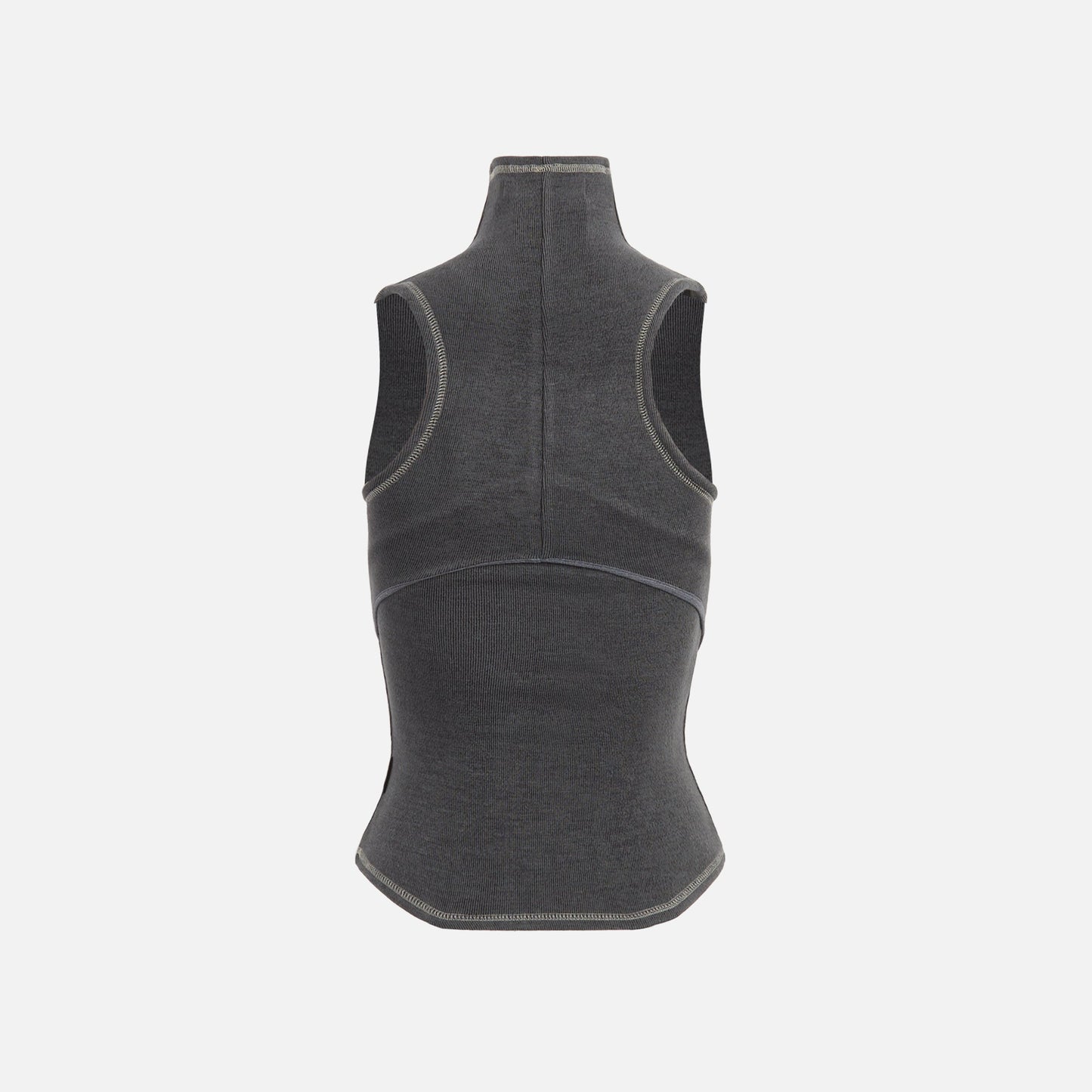 Hyein Seo Racerback Top - Dark Grey