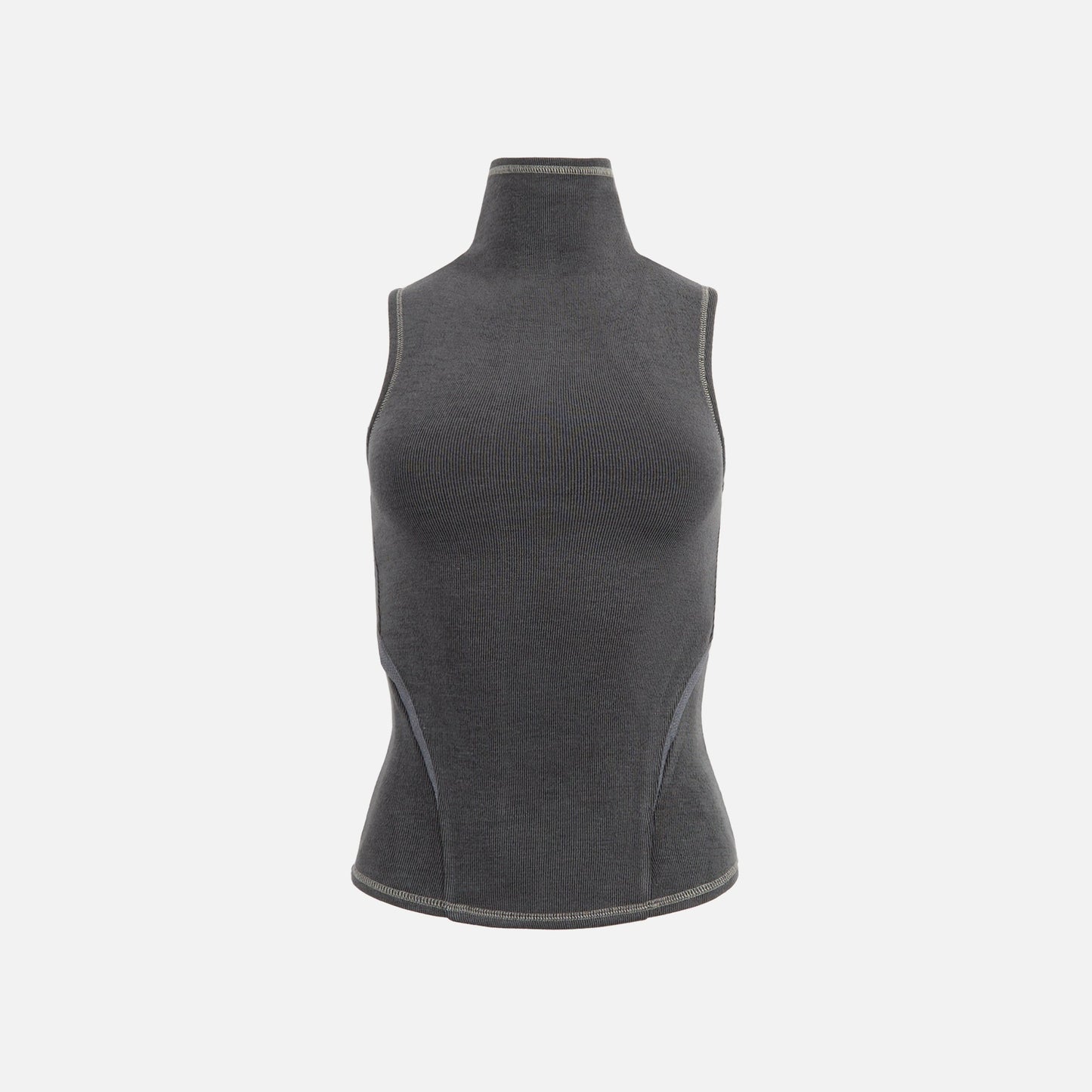 Hyein Seo Racerback Top - Dark Grey