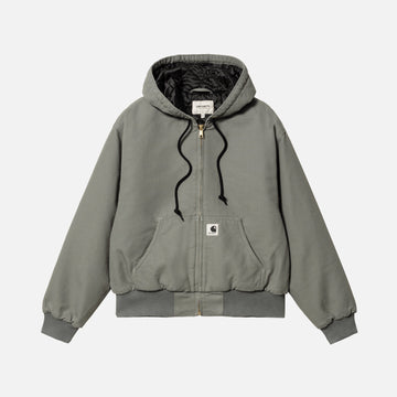 Carhartt WIP WMNS OG Active Jacket - Rinsed Smoke Green