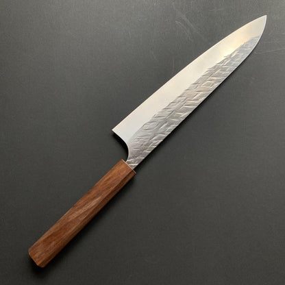 Gyuto knife, Cobalt special powder steel, tsuchime finish - Yu Kurosaki