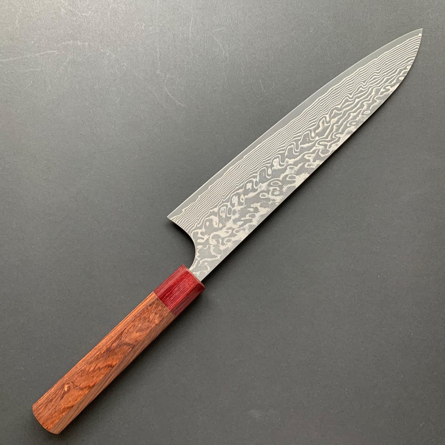 Gyuto knife, SG2 powder steel, damascus finish - Kato