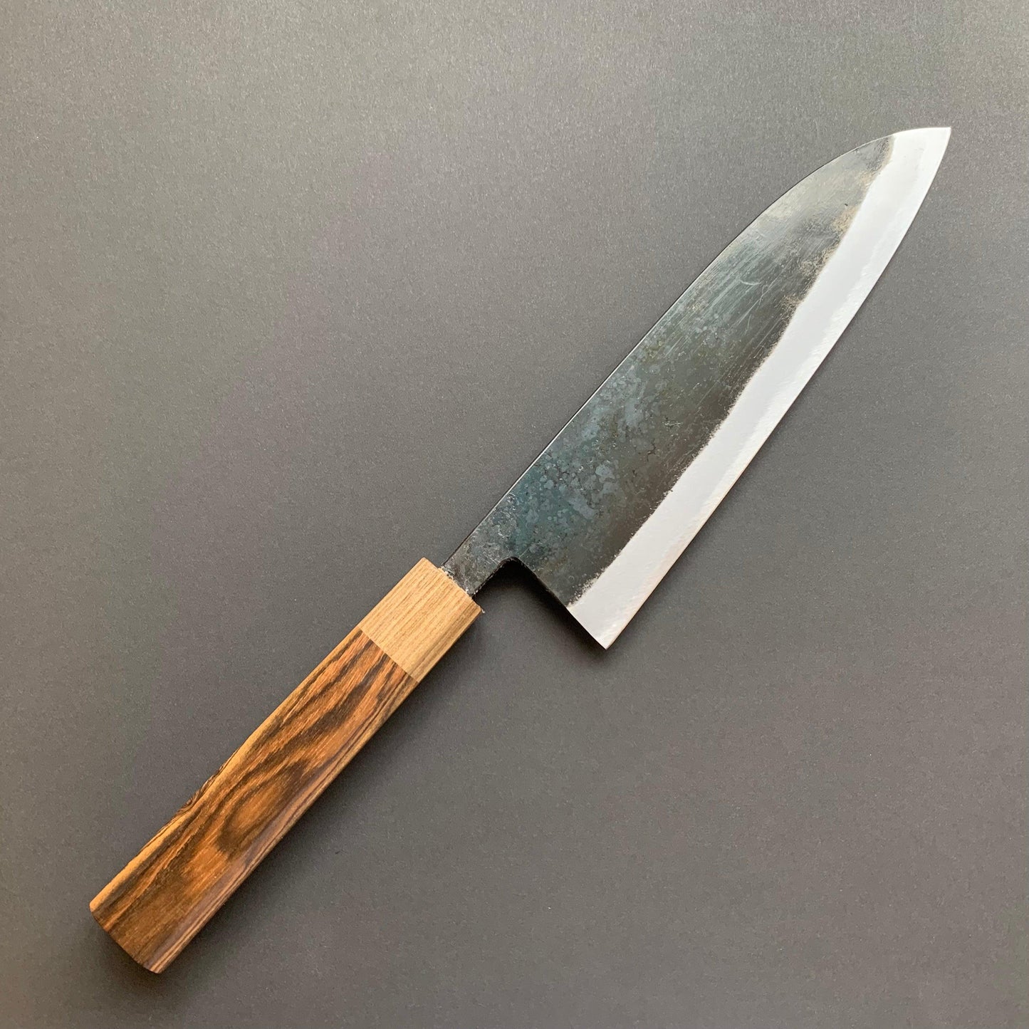 Gyuto knife, shirogami 1, kurouchi finish - Nishida