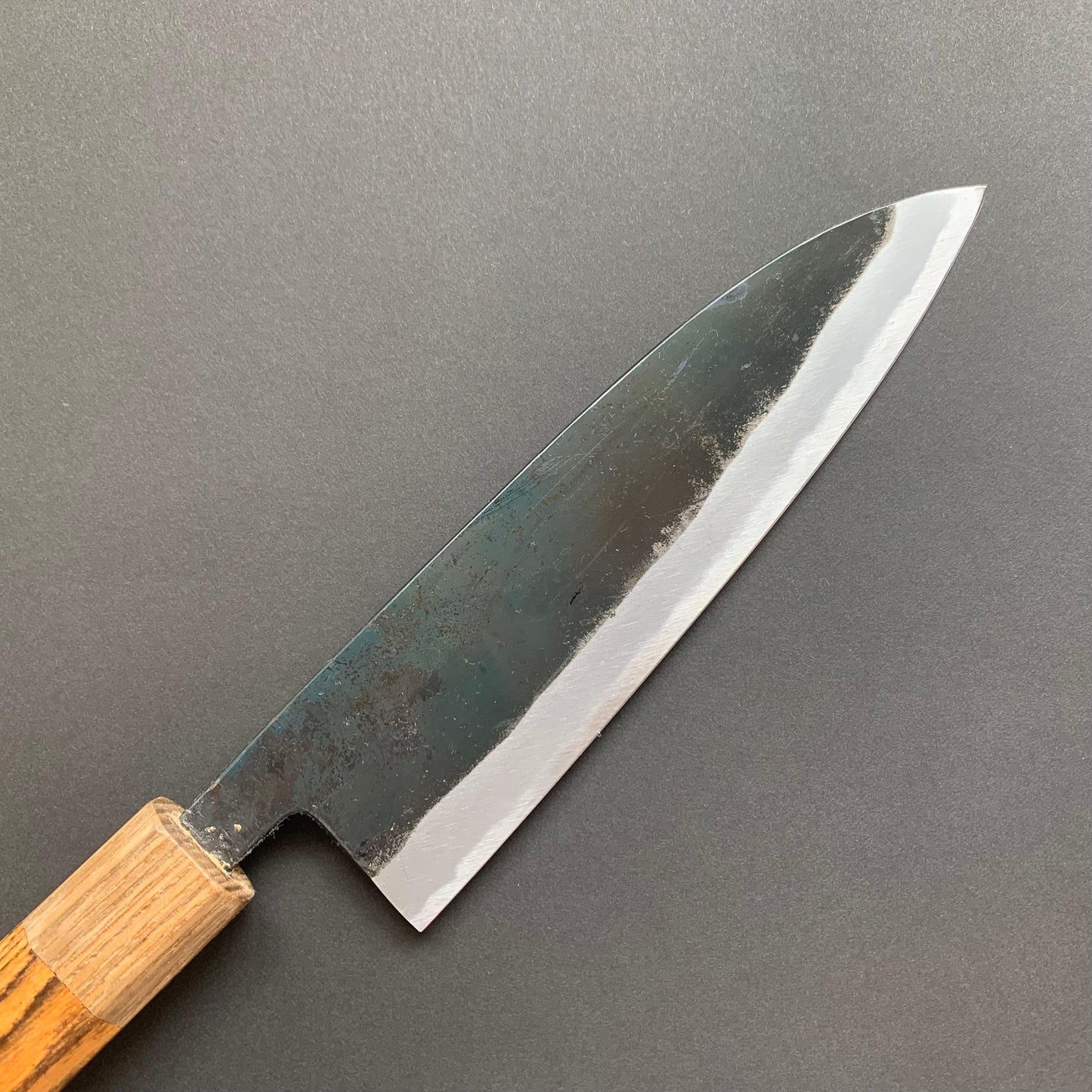 Gyuto knife, shirogami 1, kurouchi finish - Nishida