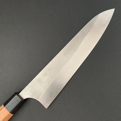 Gyuto knife, Ginsan stainless steel, nashiji finish - Kanehiro