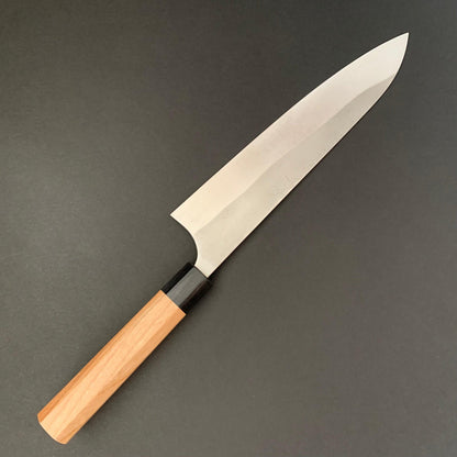Gyuto knife, Ginsan stainless steel, nashiji finish - Kanehiro