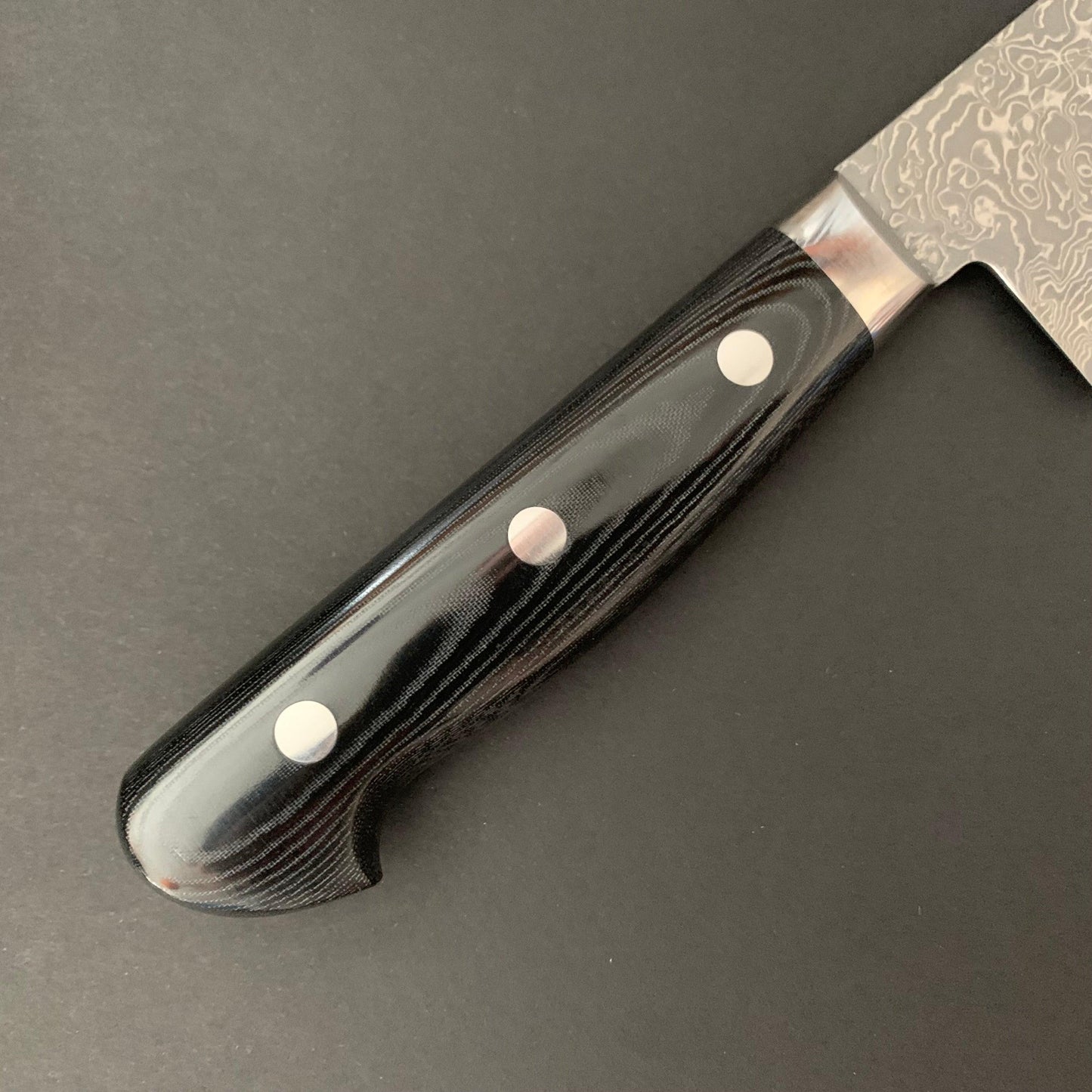 Gyuto knife, VG10 stainless steel, western handle, damascus finish - Kato