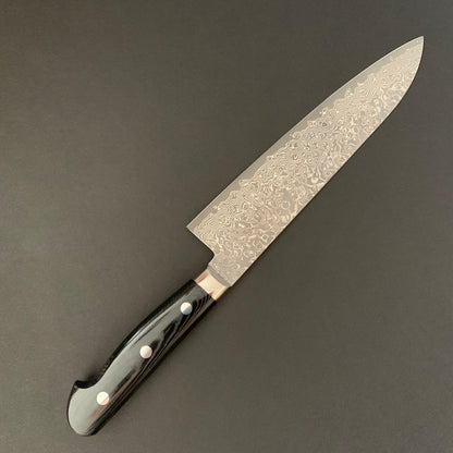 Gyuto knife, VG10 stainless steel, western handle, damascus finish - Kato