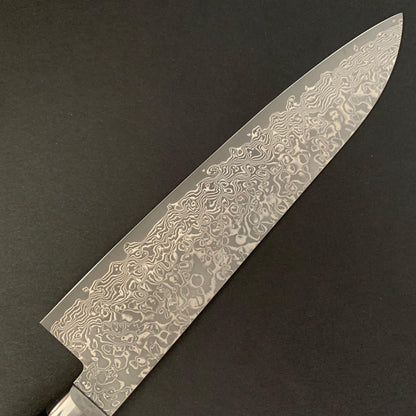 Gyuto knife, VG10 stainless steel, western handle, damascus finish - Kato