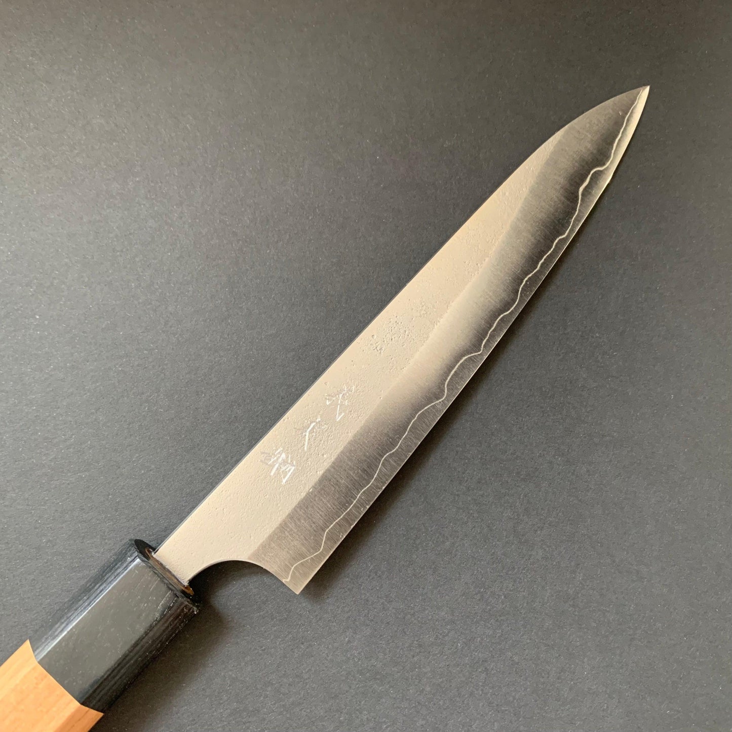 Petty knife, Ginsan stainless steel, nashiji finish - Kanehiro