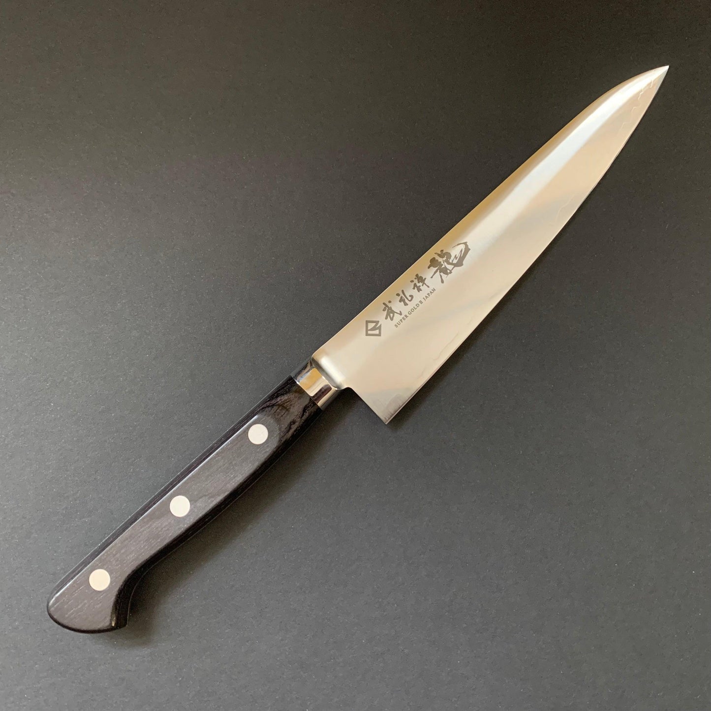 Petty knife, SG2 powder steel, migaki finish - Ryusen