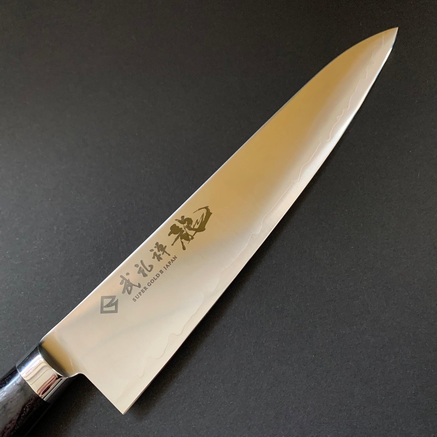 Petty knife, SG2 powder steel, migaki finish - Ryusen