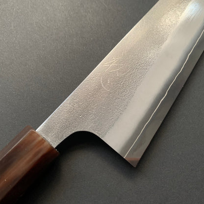 Kiritsuke Gyuto knife, SKD tool steel, nashiji finish - Yoshikane