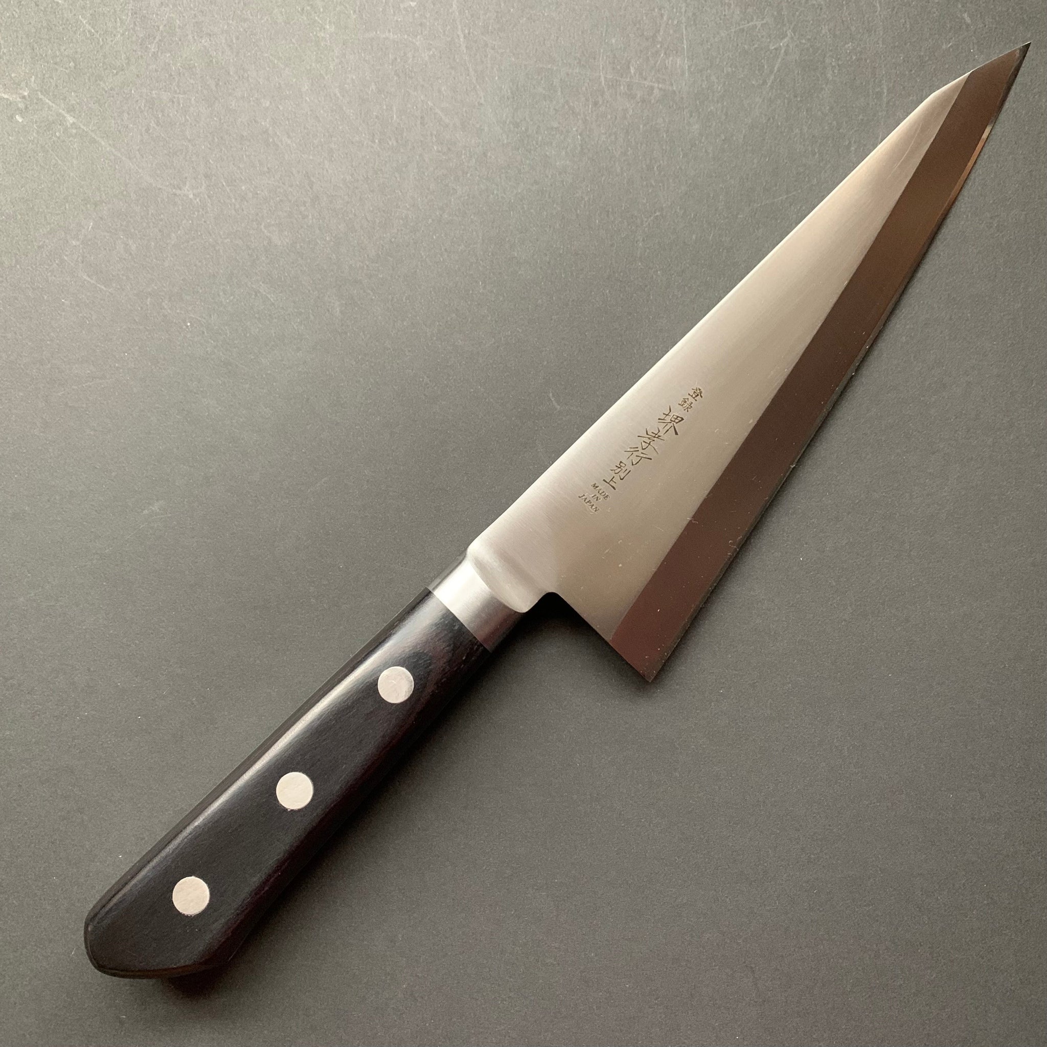 Garasuki knife, SK carbon mono steel, right handed, polished finish - Sakai Takayuki