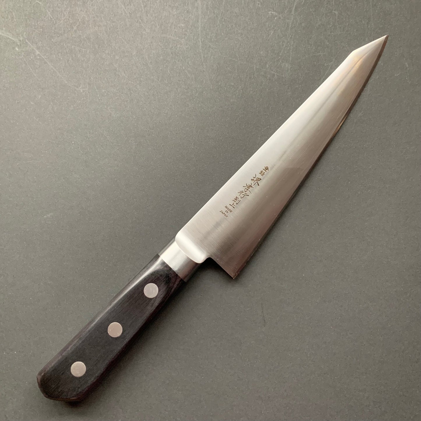 Honesuki knife, SK carbon mono steel, right handed, polished finish - Sakai Takayuki