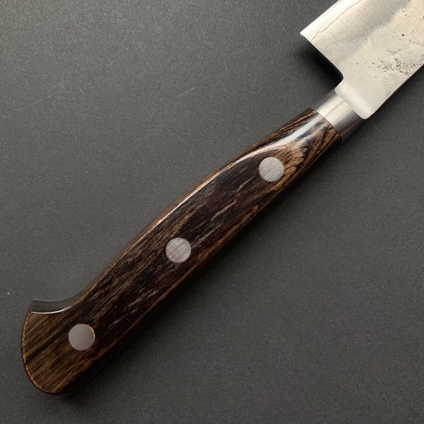 Sujihiki knife, Ginsan stainless steel, nashiji finish - Ohishi
