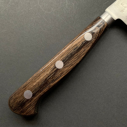 Sujihiki knife, Ginsan stainless steel, nashiji finish - Ohishi