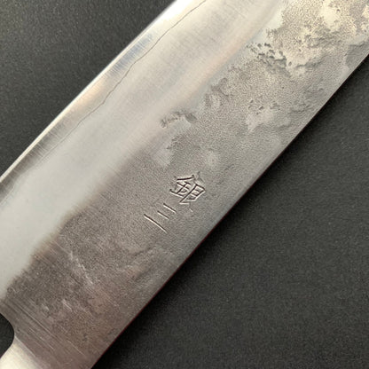 Sujihiki knife, Ginsan stainless steel, nashiji finish - Ohishi
