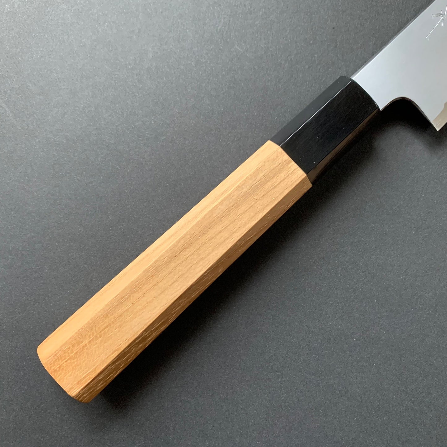 Kiritsuke Sujihiki Knife, Aogami 2 with Iron cladding, Kasumi finish - Tetsujin Hamono