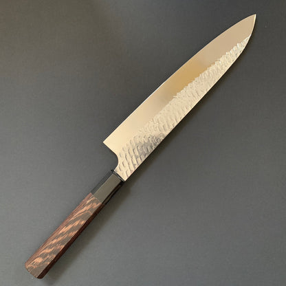 Gyuto knife, SG2 powder steel, tsuchime finish - Nigara