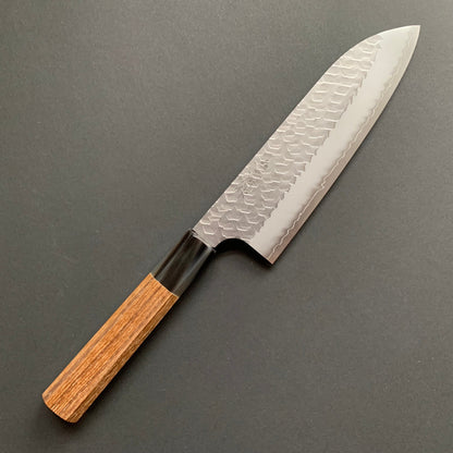 Santoku knife, SG2 powder steel, Tsuchime finish - Nigara
