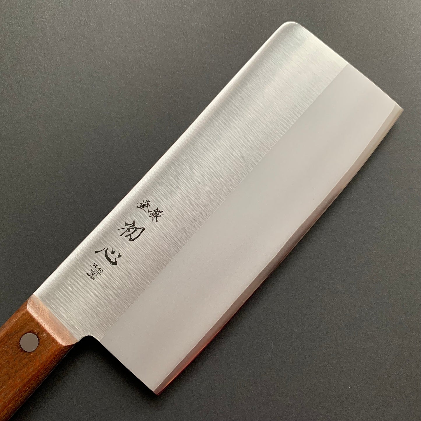 Chinese cleaver, VG10 stainless steel, polished finish - Hatsukokoro
