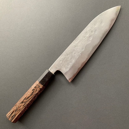 Gyuto knife, Aogami 2, stainless steel clad, Nashiji finish - Matsubara