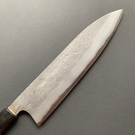 Gyuto knife, Aogami 2, stainless steel clad, Nashiji finish - Matsubara