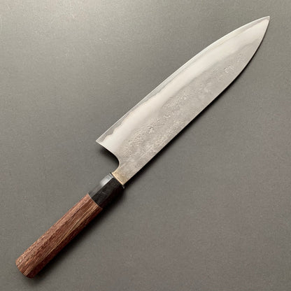 Gyuto knife, Aogami 2, stainless steel clad, Nashiji finish - Matsubara