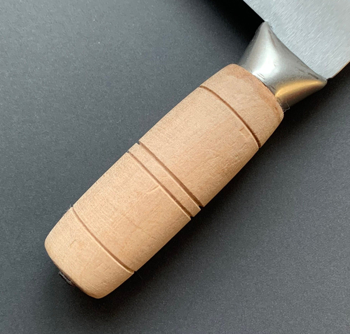 No.1 Kitchen Slicer, carbon steel, polished rustic finish - CCK Cleaver
