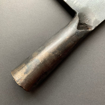 XL Kau Kong Chopper, carbon steel, very rustic finish, iron handle - CCK Cleaver