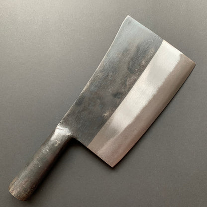 XL Kau Kong Chopper, carbon steel, very rustic finish, iron handle - CCK Cleaver