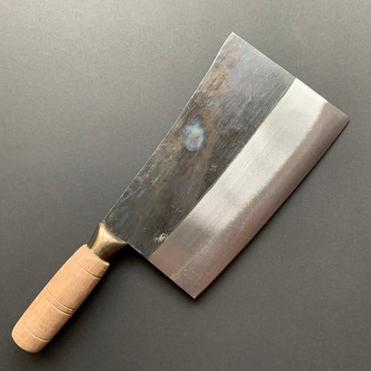 No.1 Kau Kong Chopper, Carbon steel, kurouchi finish - CCK Cleaver