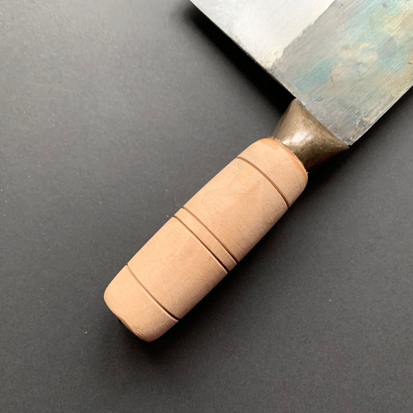 No.1 Small Slicer, carbon steel, kurouchi finish - CCK Cleaver