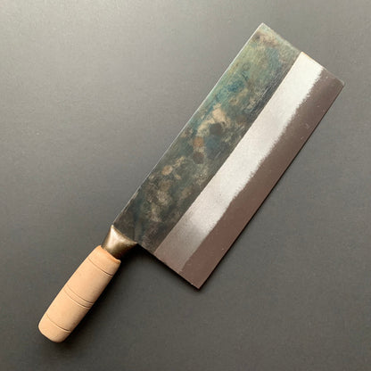No.1 Small Slicer, carbon steel, kurouchi finish - CCK Cleaver