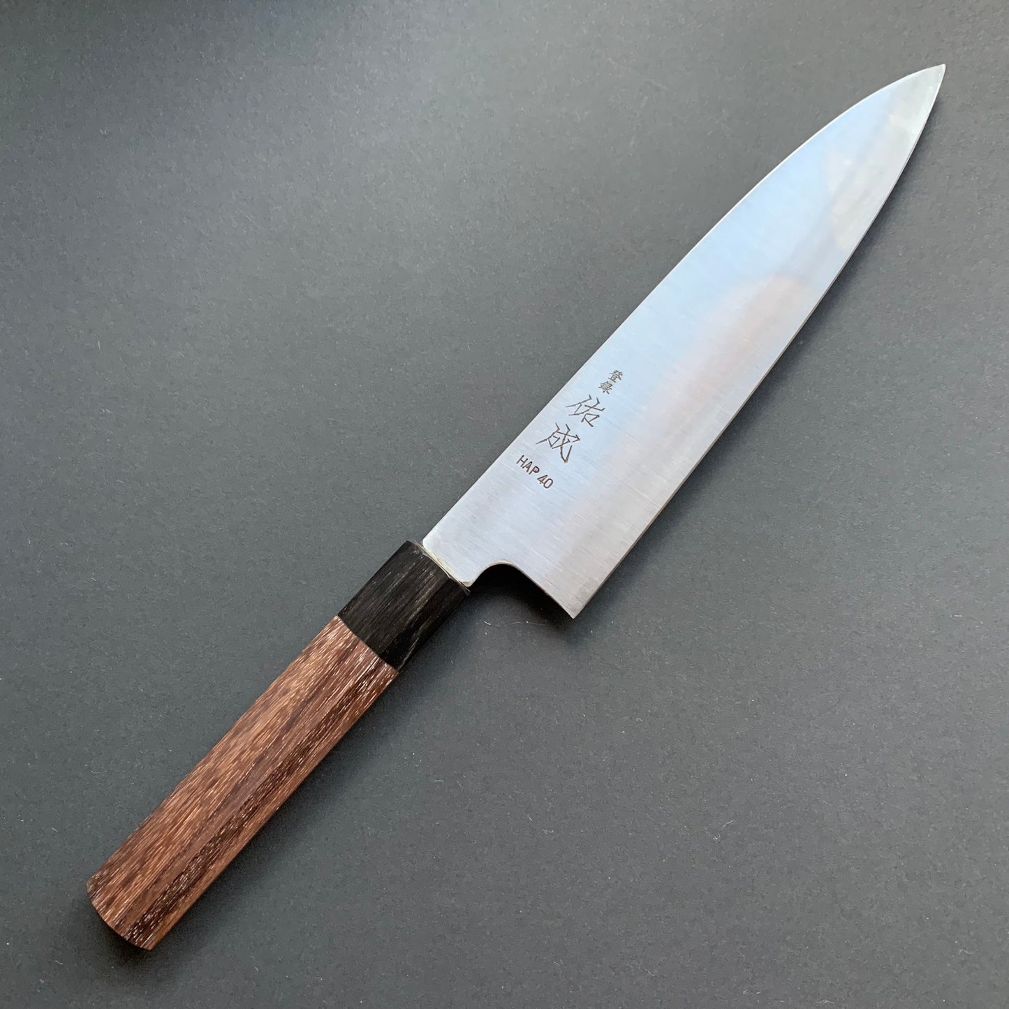 Gyuto knife, HAP40 powder steel, polished finish - Sukenari