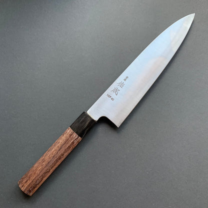 Gyuto knife, HAP40 powder steel, polished finish - Sukenari