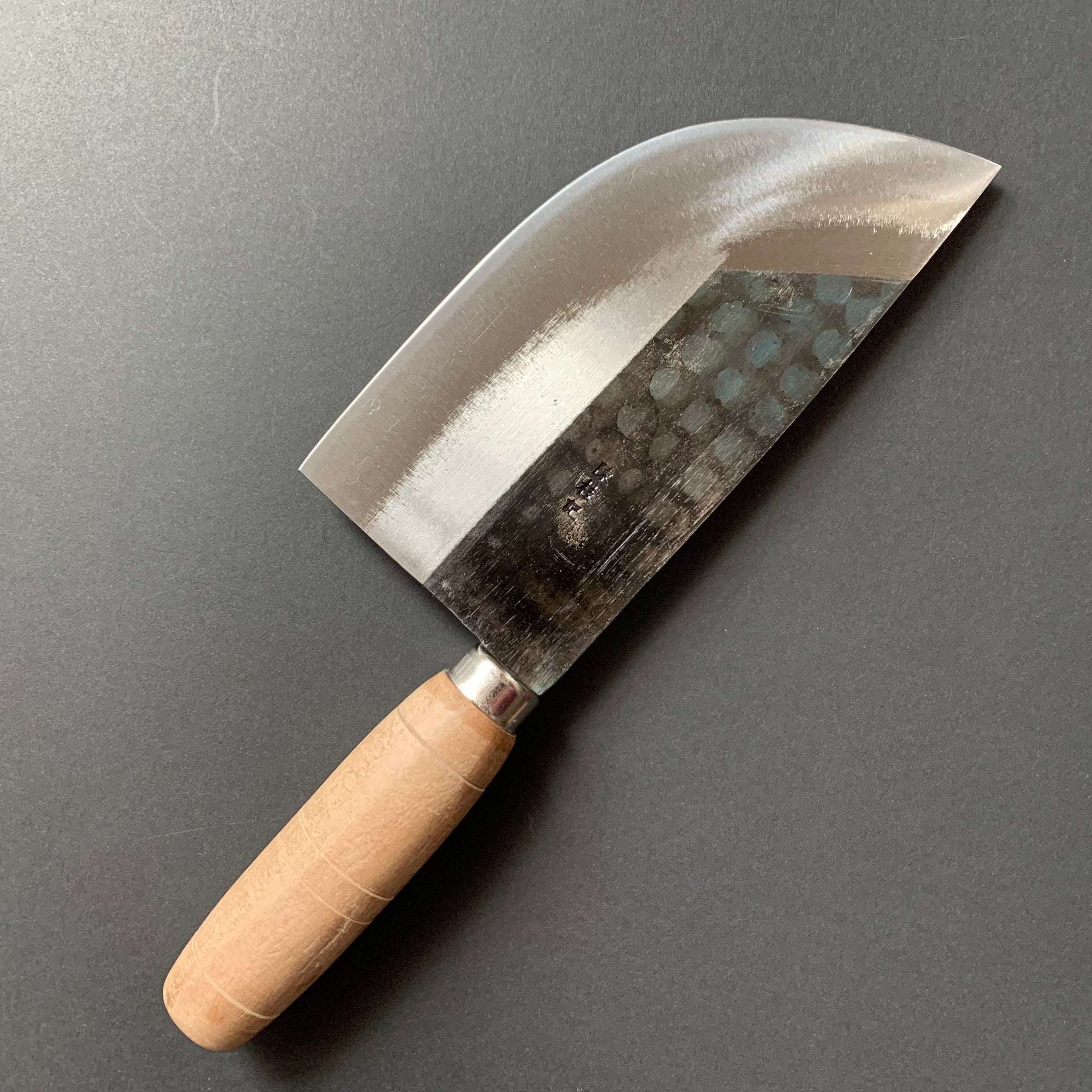 Small Scraping Knife, carbon steel, kurouchi finish - CCK Cleaver