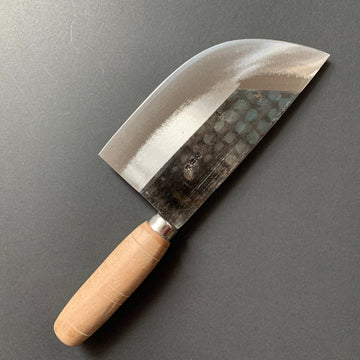 Small Scraping Knife, carbon steel, kurouchi finish - CCK Cleaver
