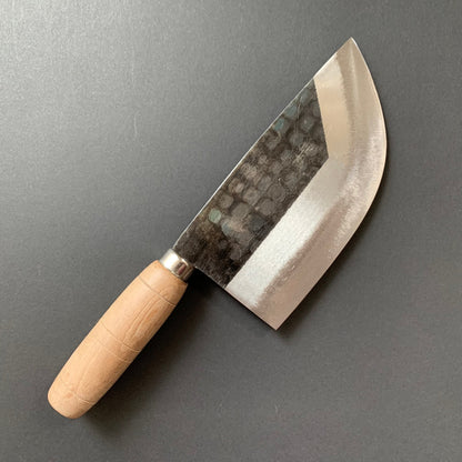 Small Scraping Knife, carbon steel, kurouchi finish - CCK Cleaver