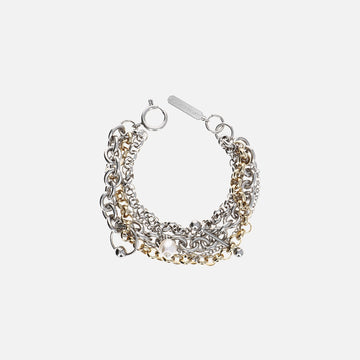 Justine Clenquet Kirby Bracelet - Gold / Palladium
