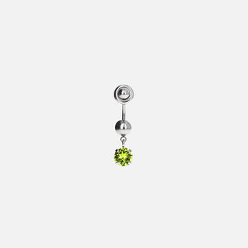 Justine Clenquet Neil Earring - Acid Green