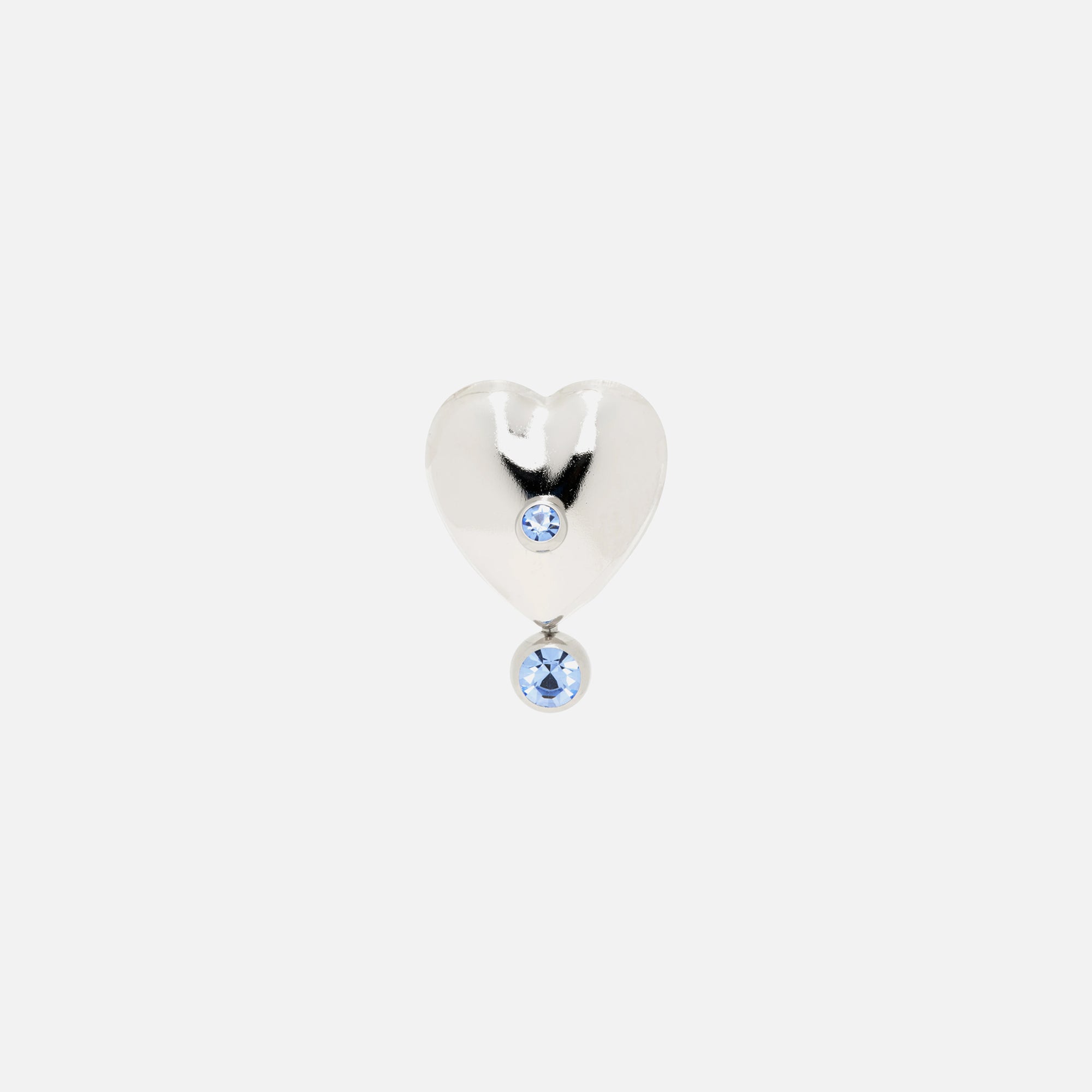 Justine Clenquet Max Single Earring - Denim Blue