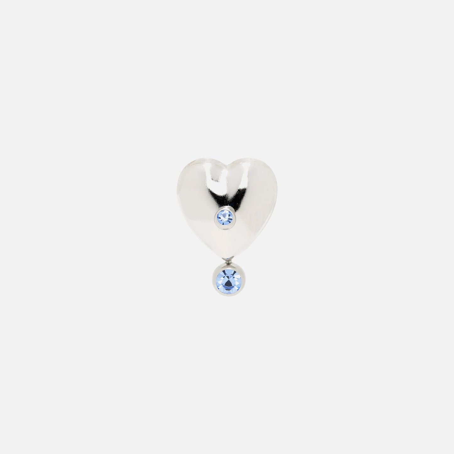 Justine Clenquet Max Single Earring - Denim Blue