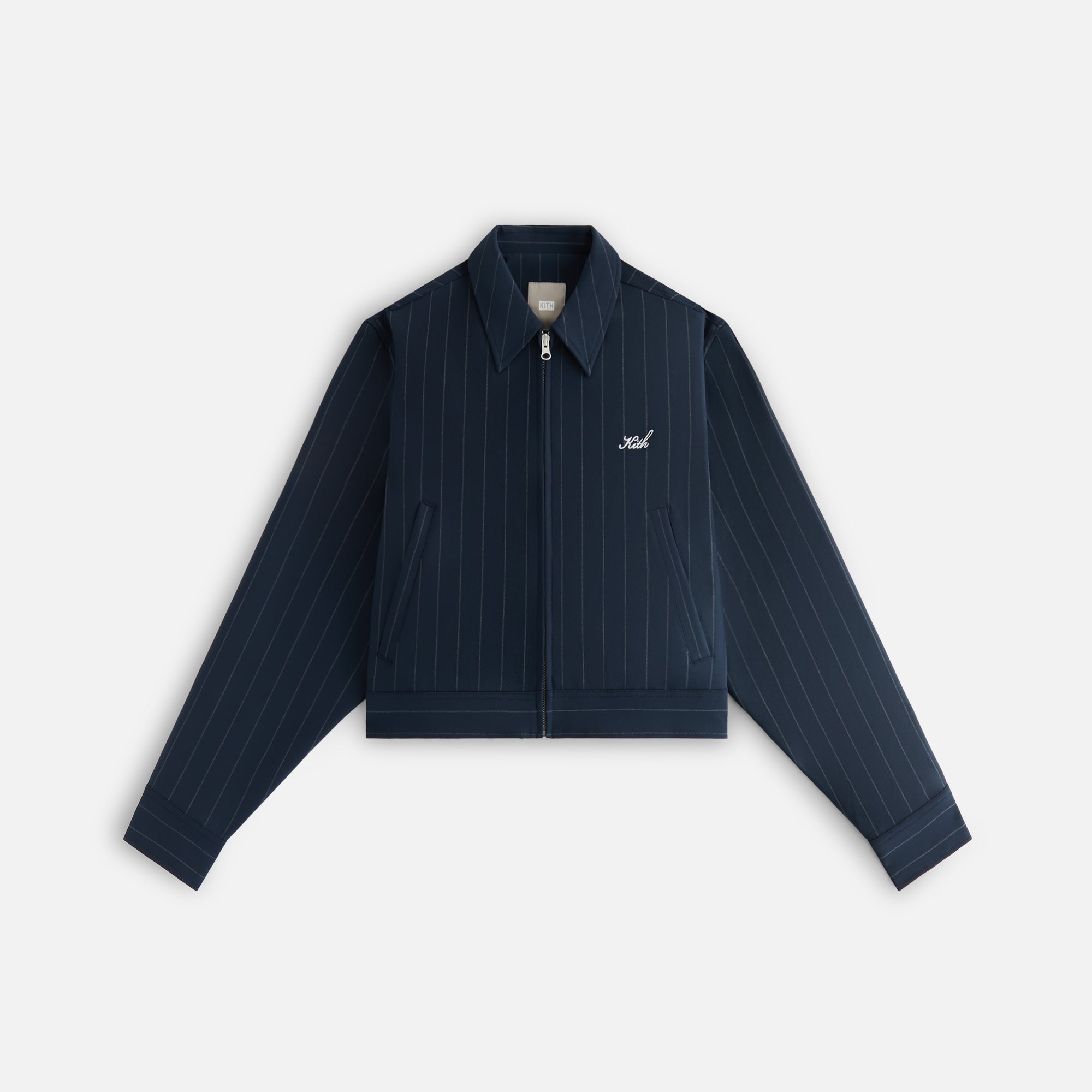 Kith Women Billie Pinstripe Jacket - Nocturnal