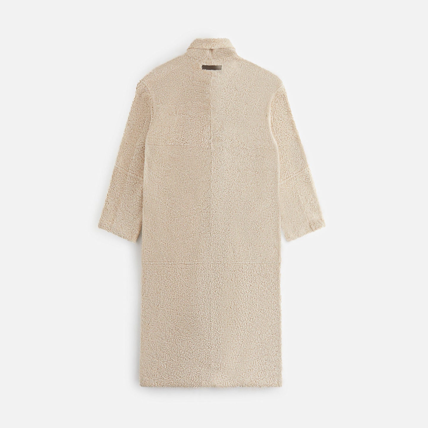 Kith Women Merra Double Breasted Shearling Coat - Maitake