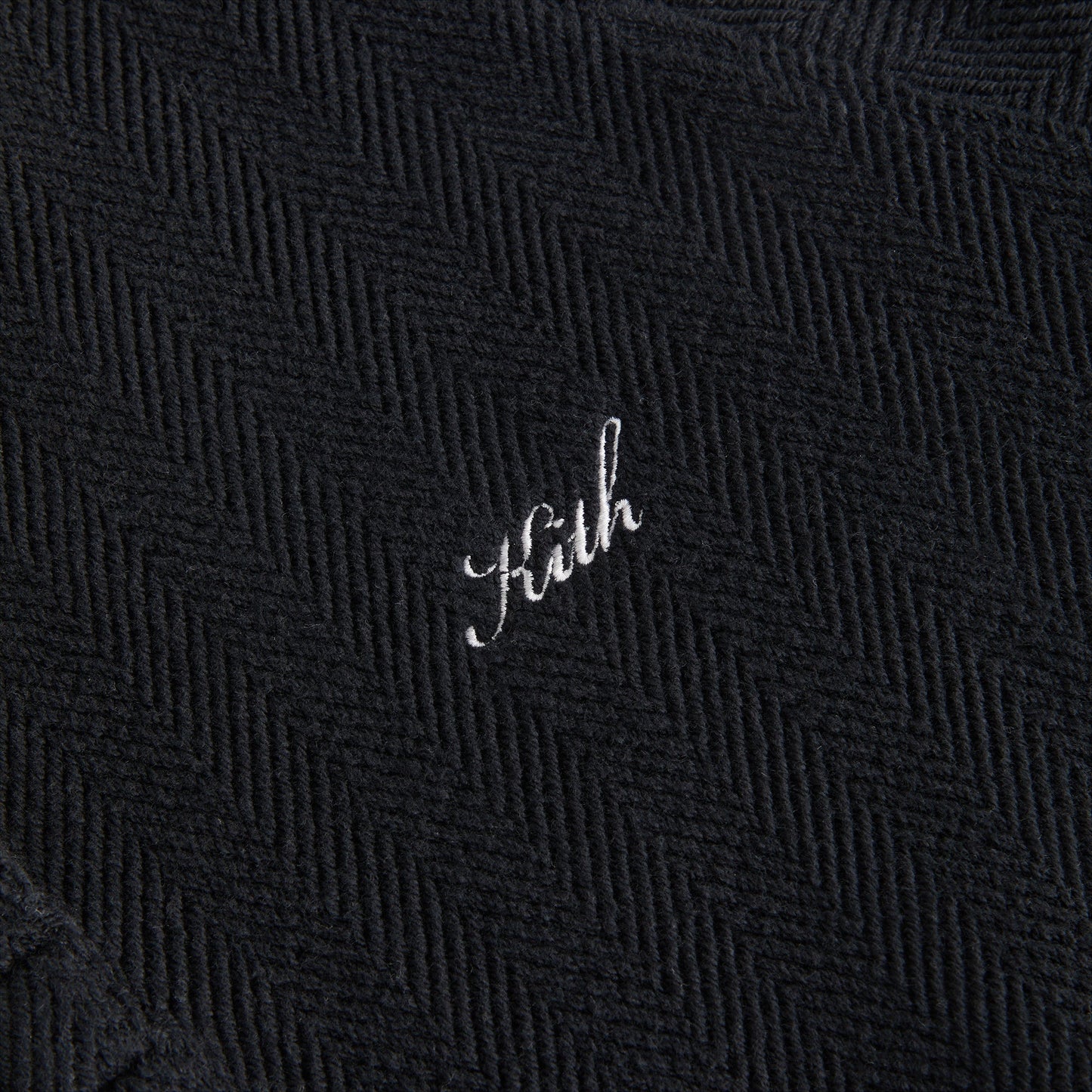Kith Women Hillside Henley Hoodie - Black