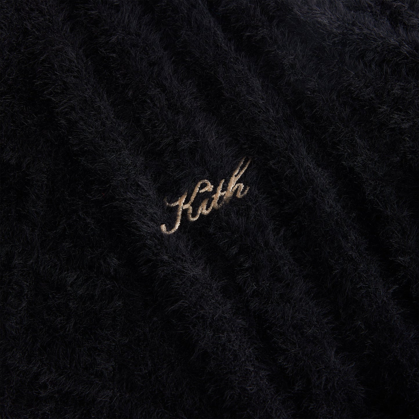 Kith Women Maddox Mohair Cropped Long Sleeve - Black