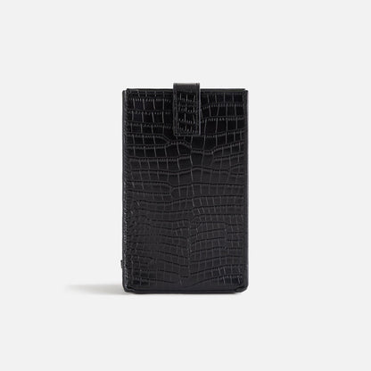 Kith Women Emmett Croc Mini Bag - Black