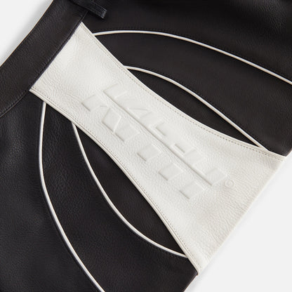 Kith Women Ren Leather Mini Skirt - Black